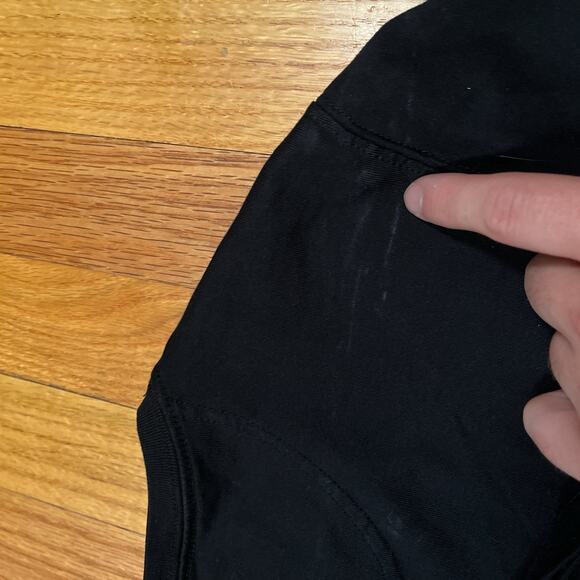 Barbour Men’s Tartan Pocket Trim Crewneck Short Sleeve Black T-Shirt Medium - Picture 8 of 9